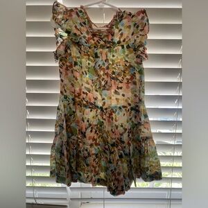 Pink chicken dress, guc, 3t, adorable on!